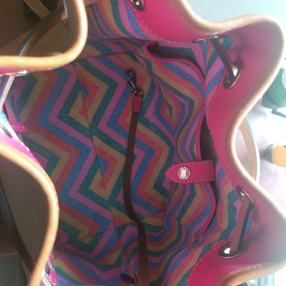 Dooney & Bourke Claremont Bucket / Drawstring Bag - Picture 3 of 10